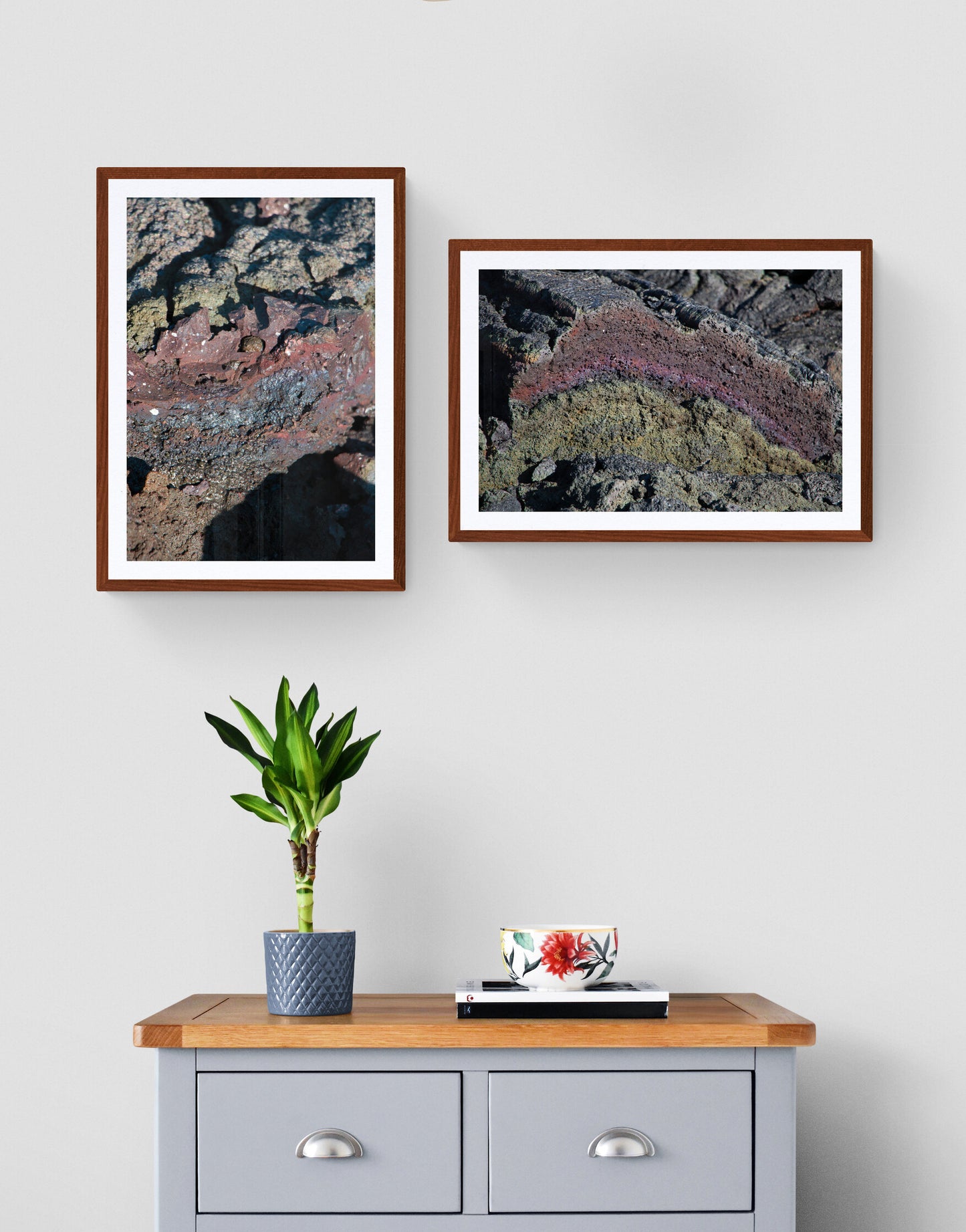 Lava volcánica de Islandia