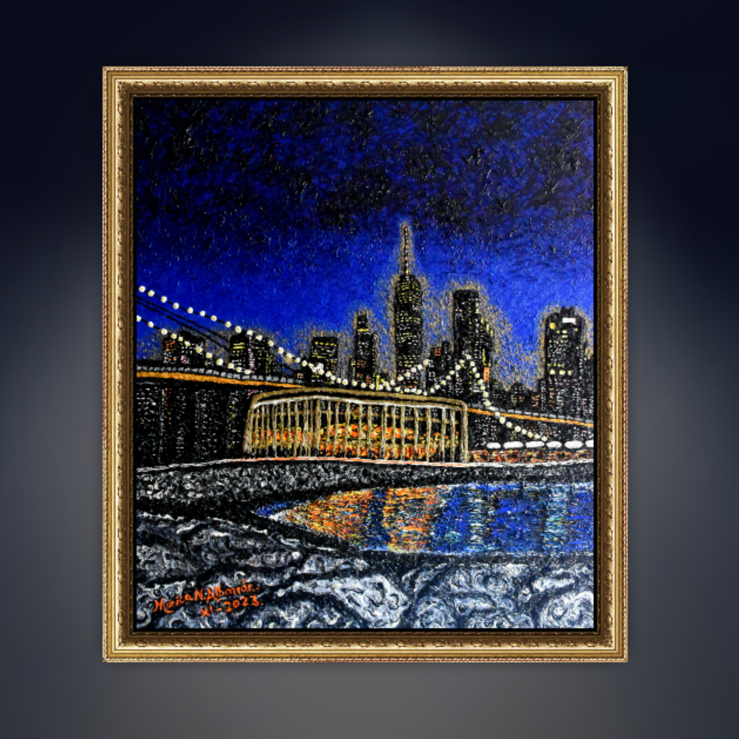 Manhattan desde Dumbo, Brooklyn