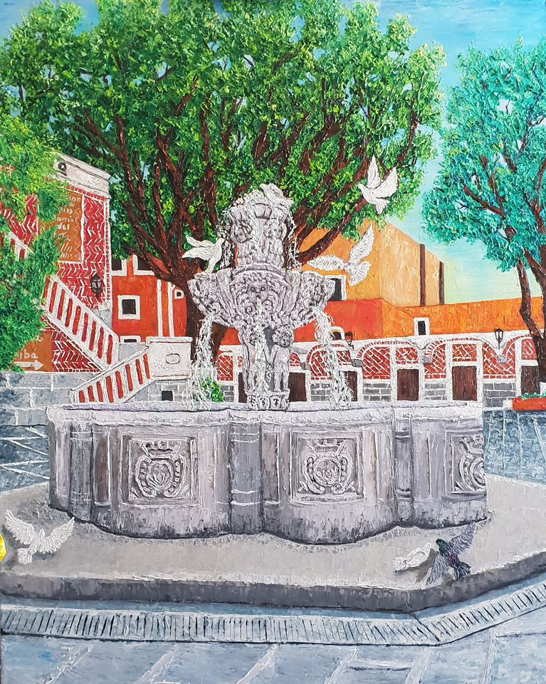 La fuente de mi barrio.