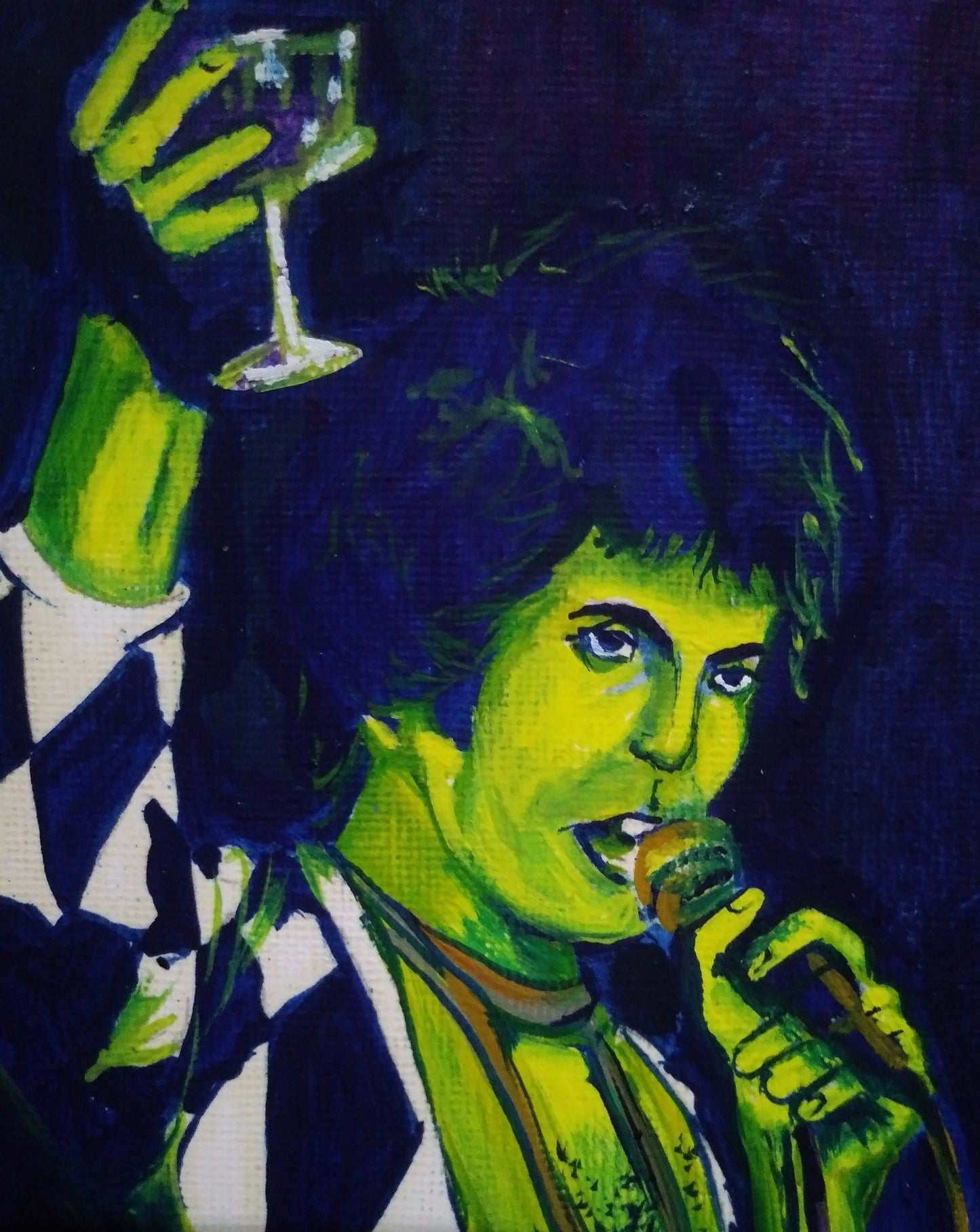 Freddie and his idol Hendrix