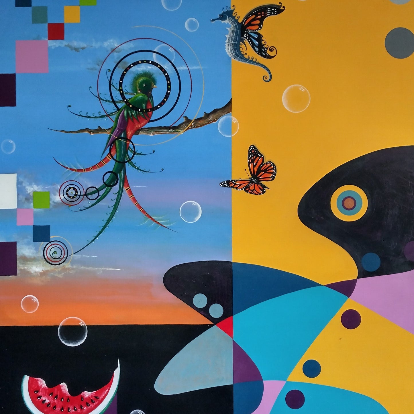 El sueño del Quetzal Alebrije