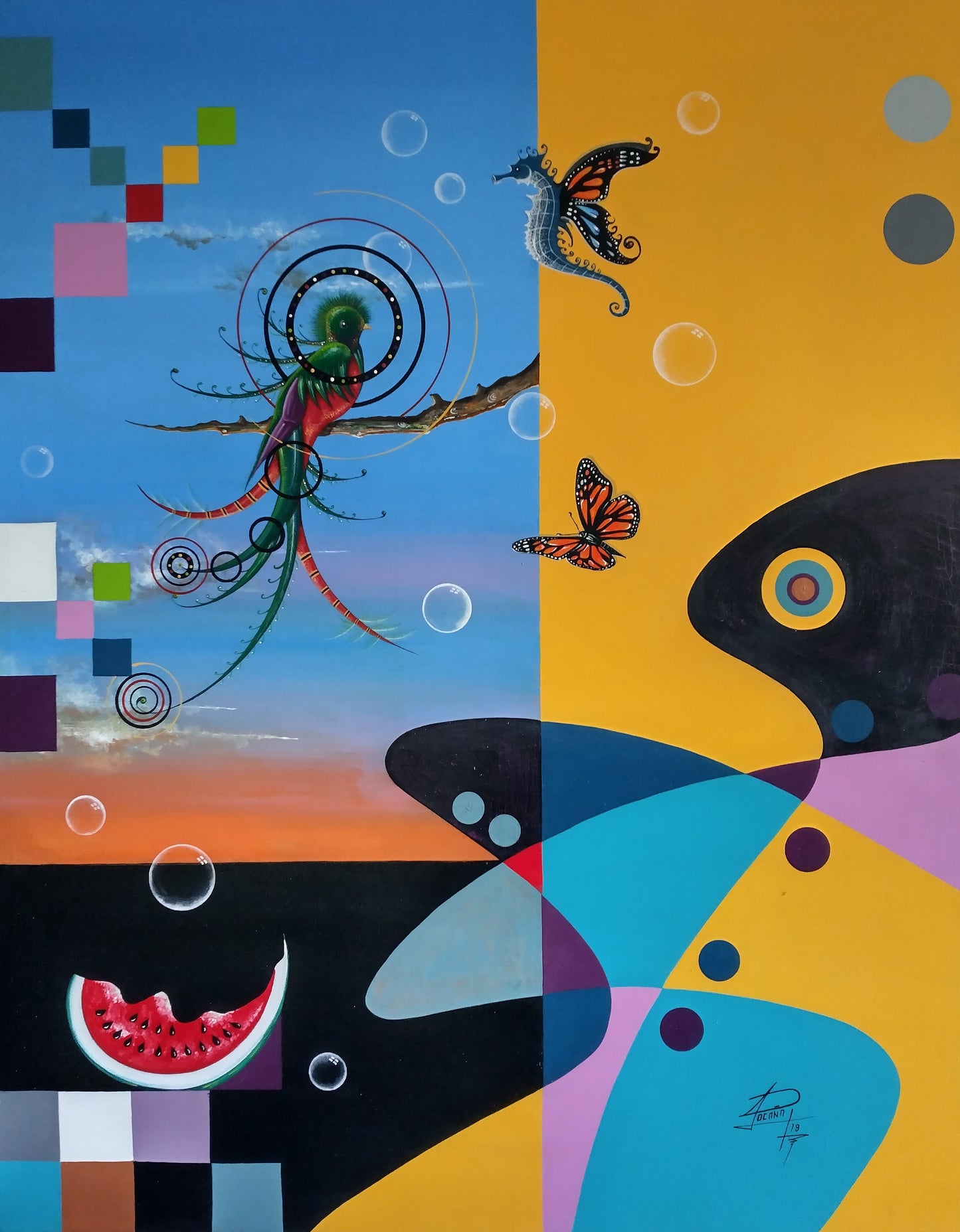 El sueño del Quetzal Alebrije