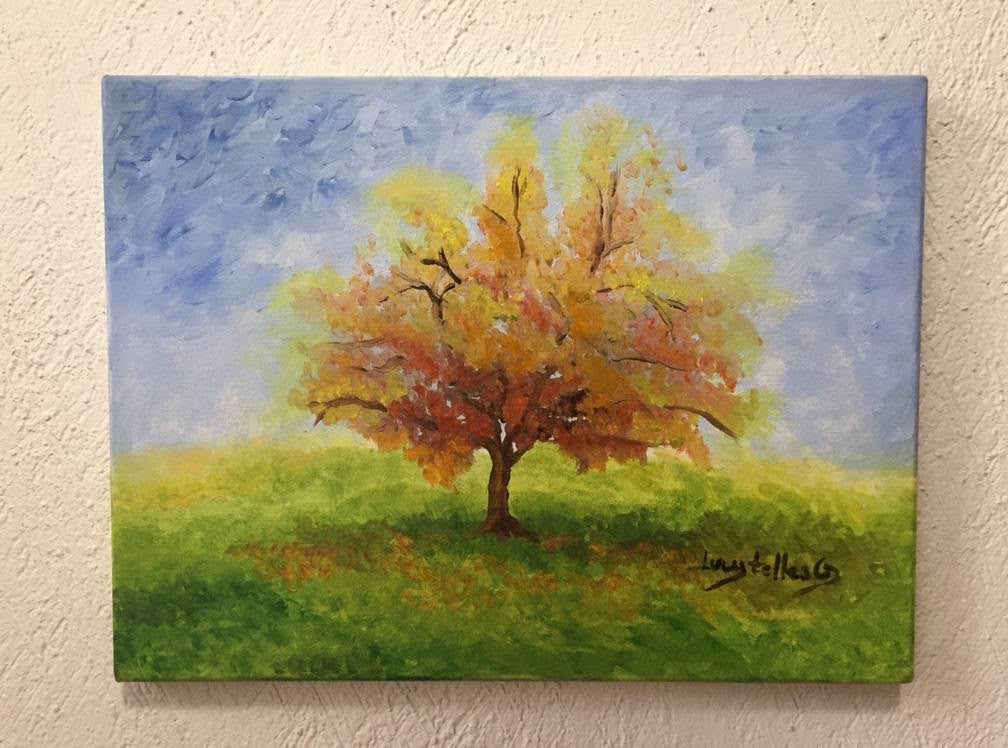 Un árbol en verano