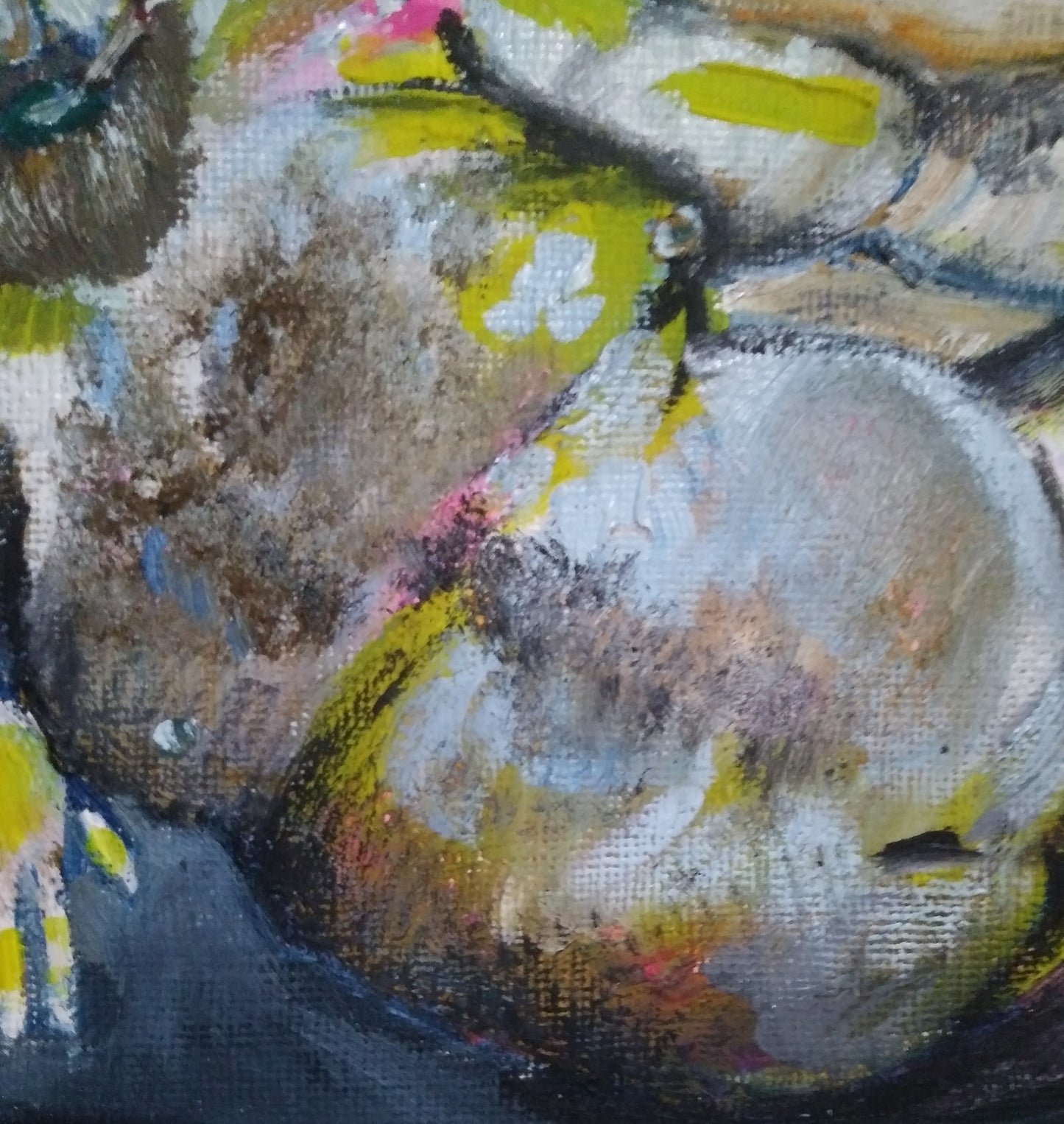 Él como el tango, fumando espera