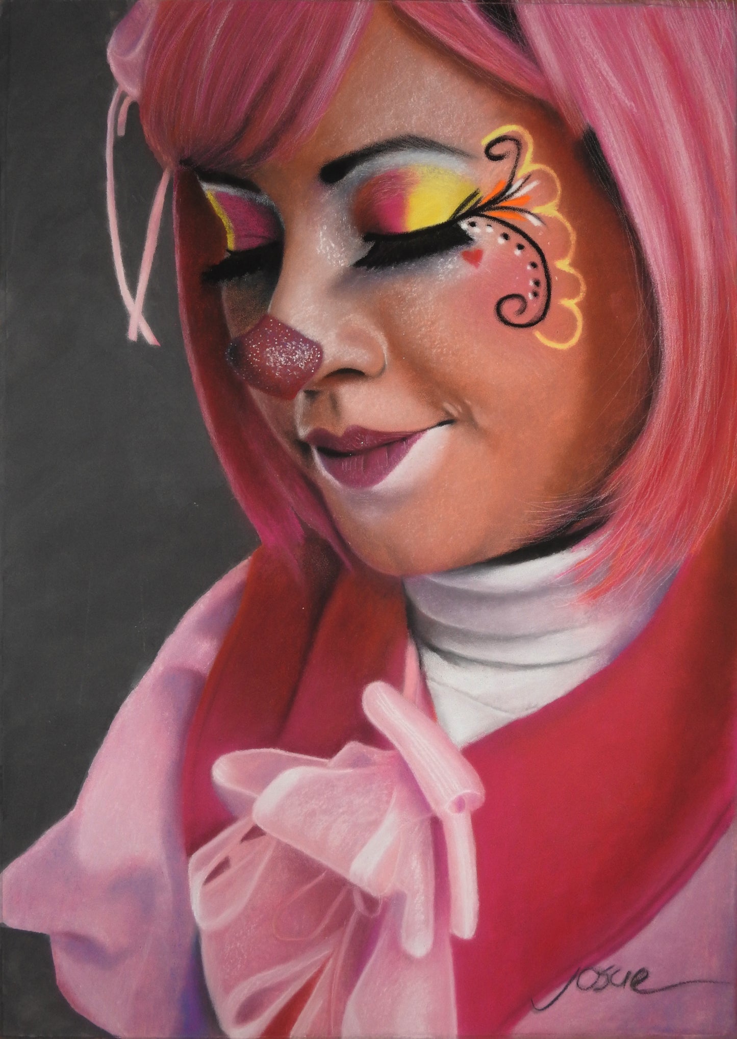 Mujer payaso