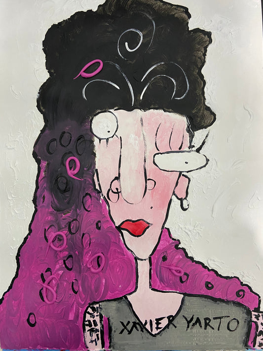 La hermosa tatuadora del centro comercial