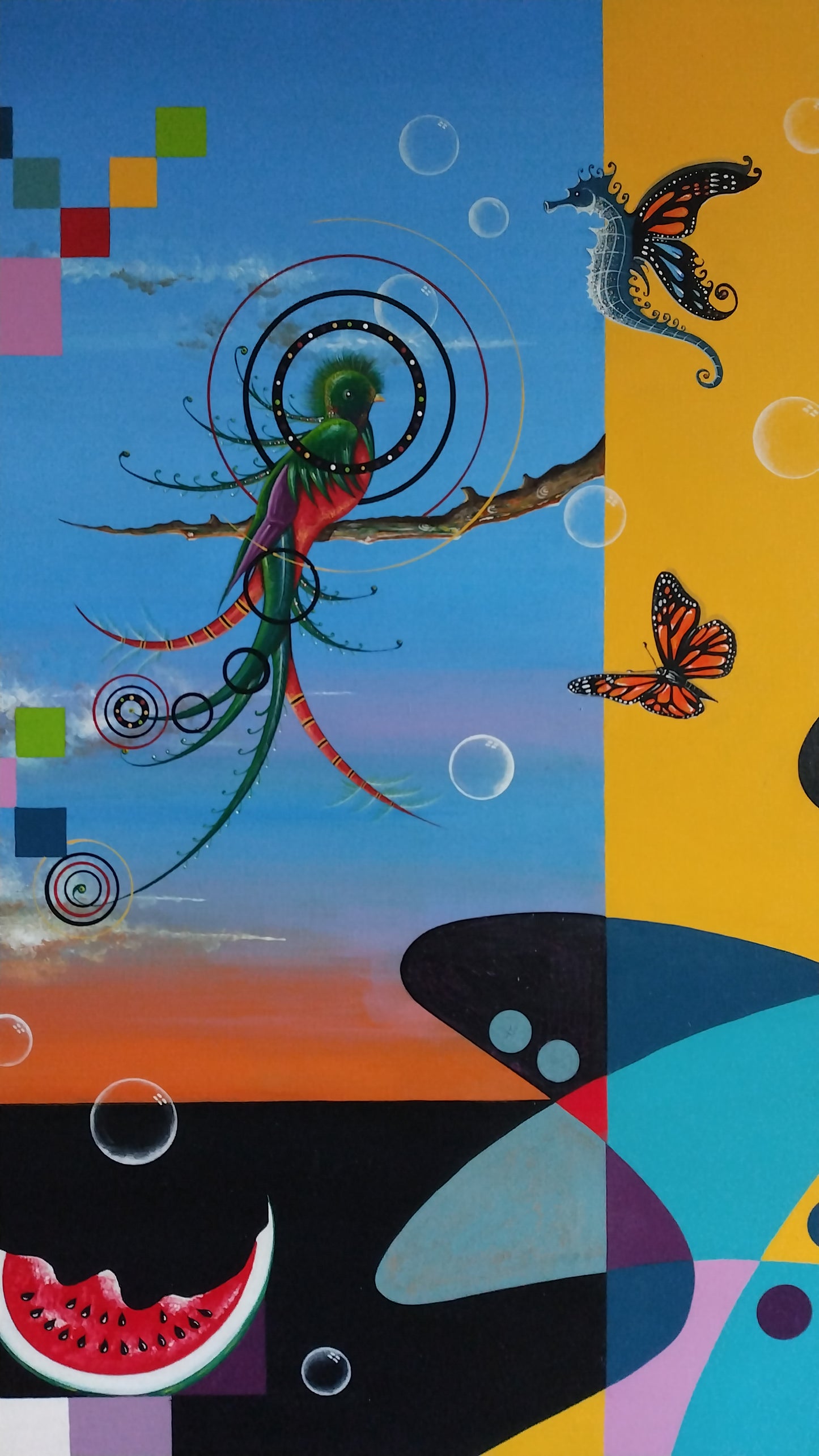 El sueño del Quetzal Alebrije