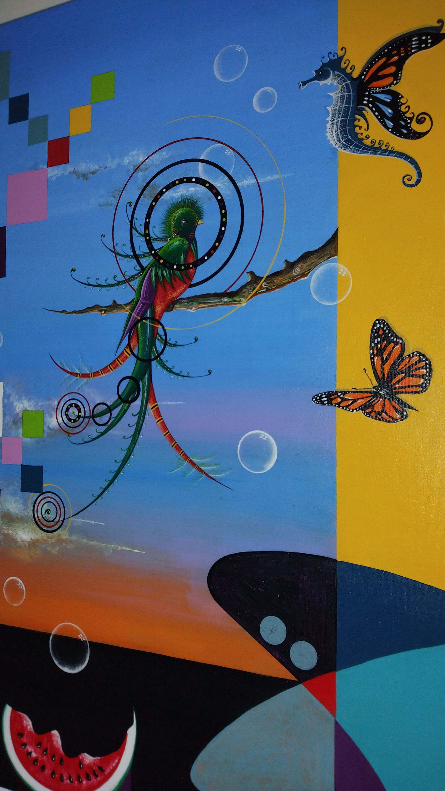 El sueño del Quetzal Alebrije