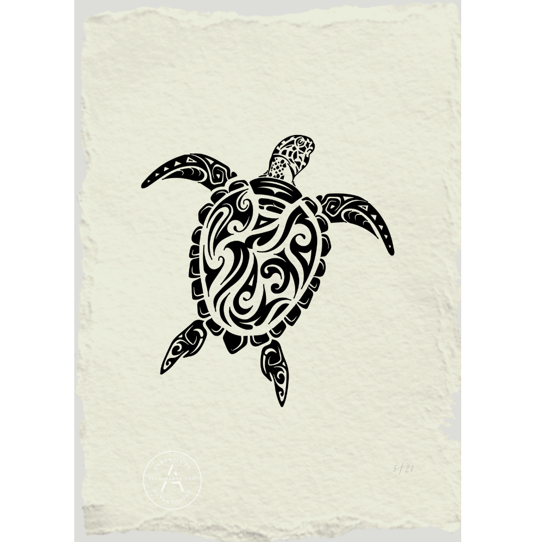 Grabado de Tortuga