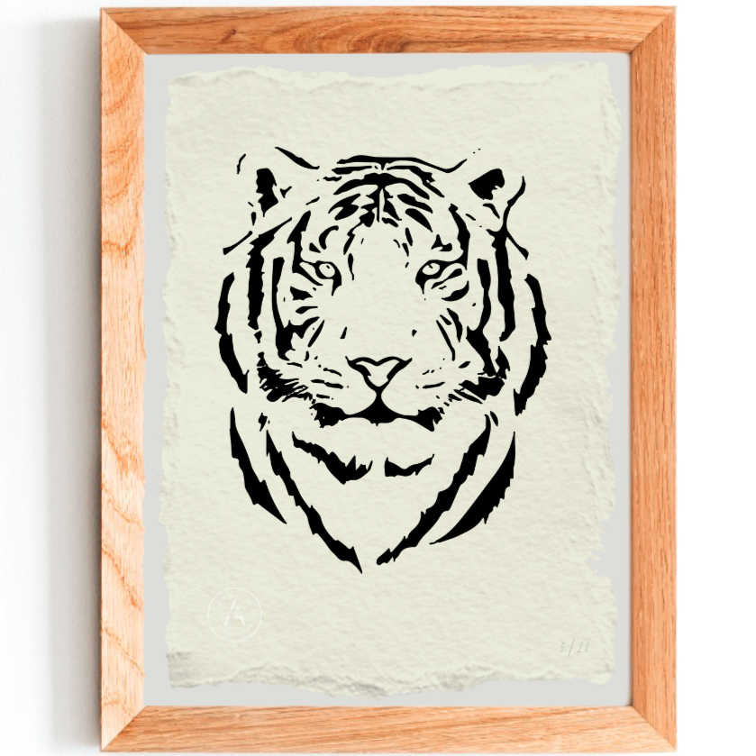 Grabado de Tigre