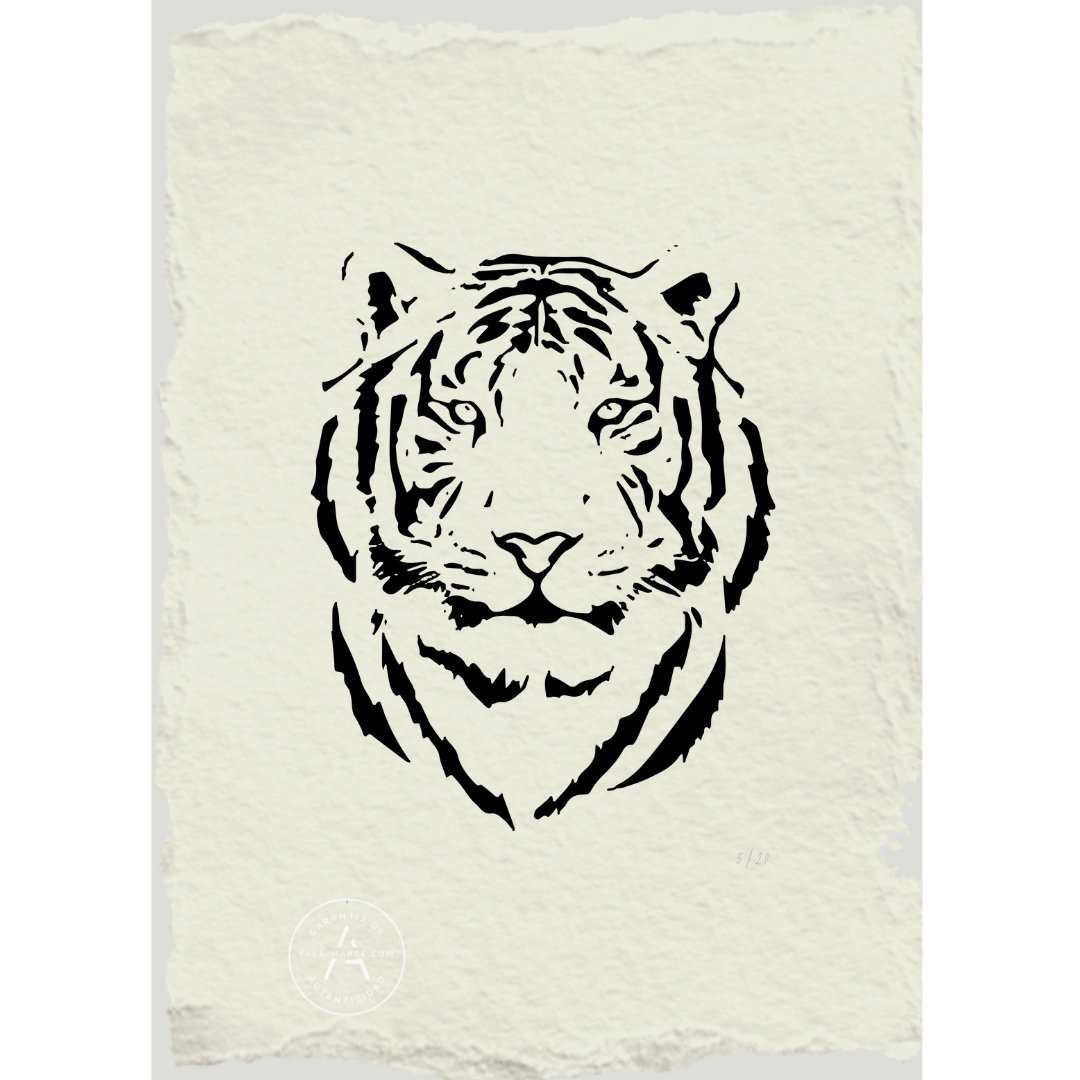 Grabado de Tigre