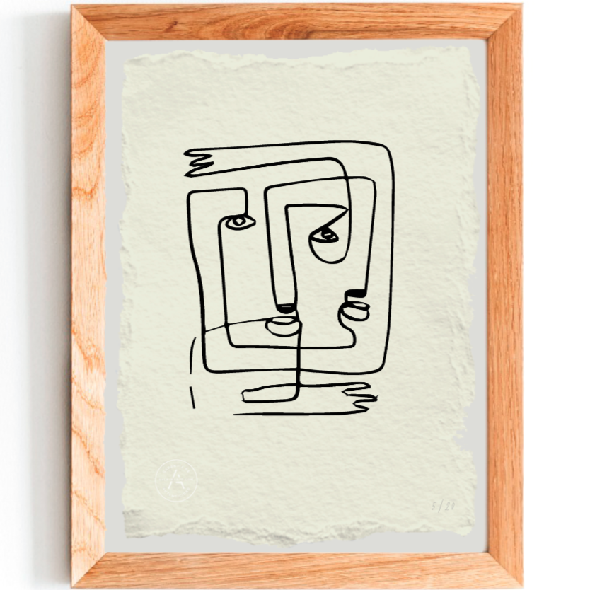 Grabado abstracto