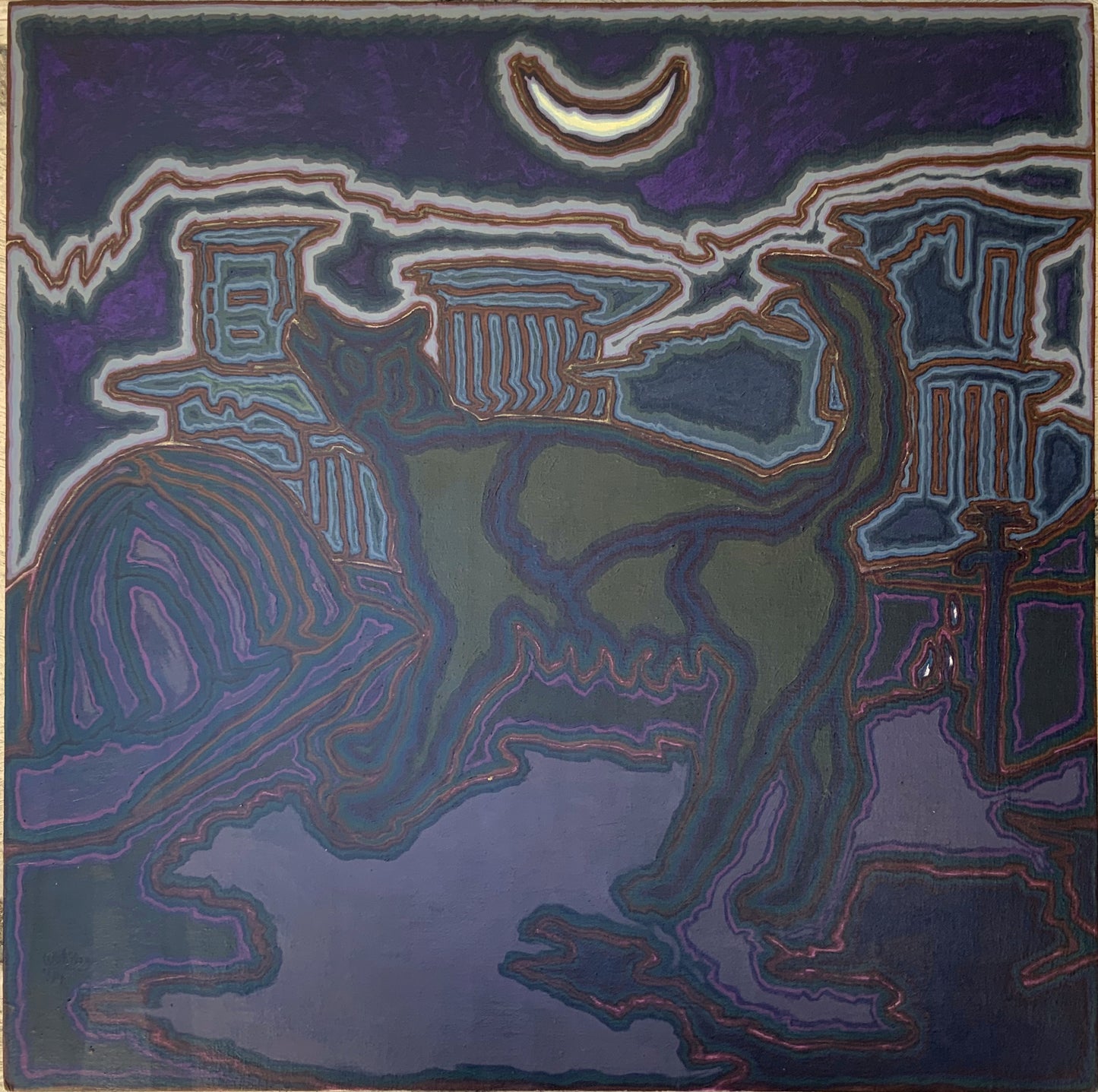 Aúlla para que salgan las estrellas