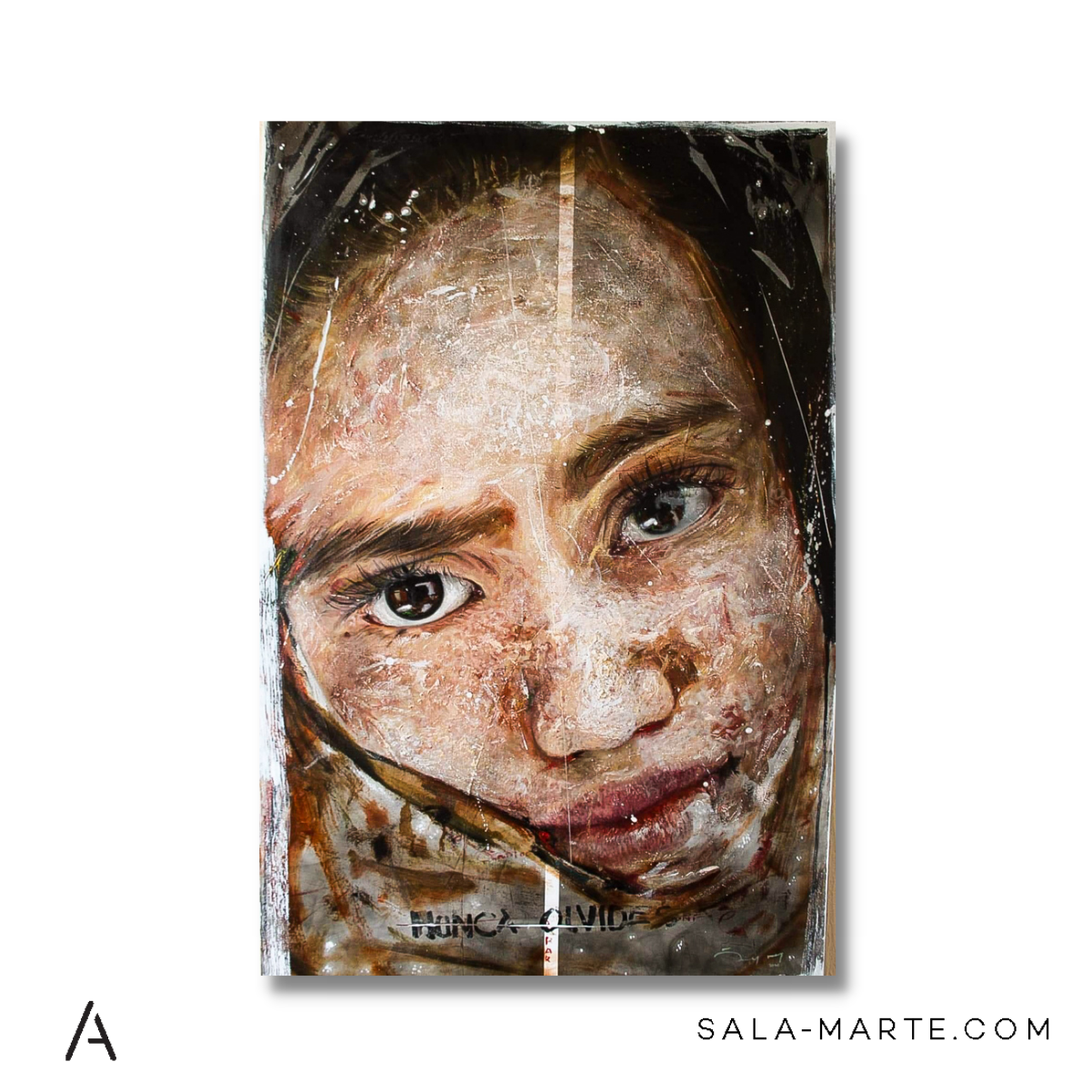 Femenina después del fuego