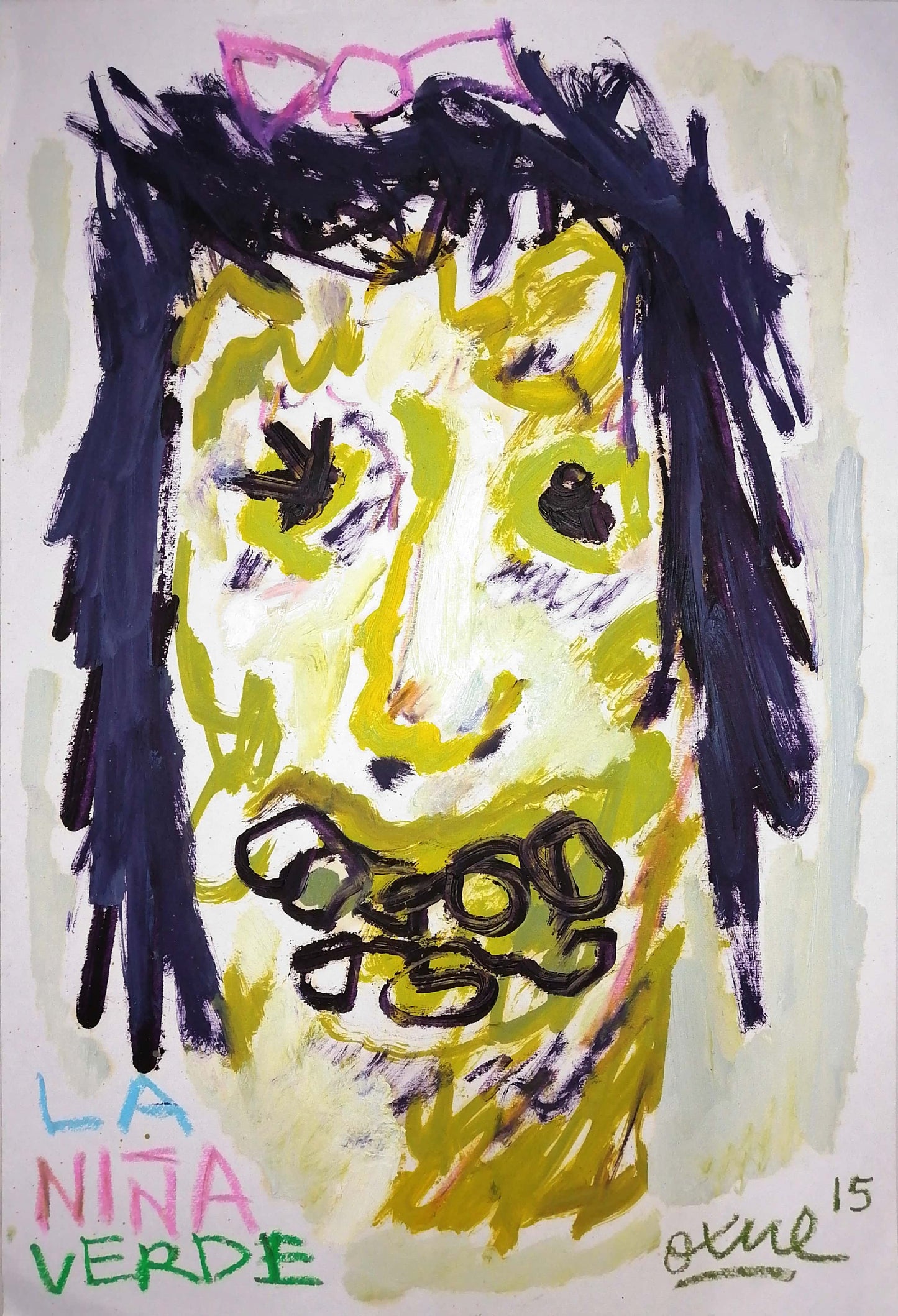 La niña verde