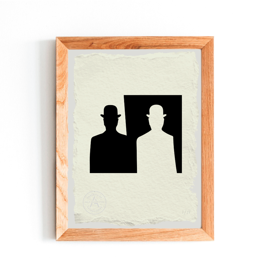 Grabado Decalcomania - René Magritte