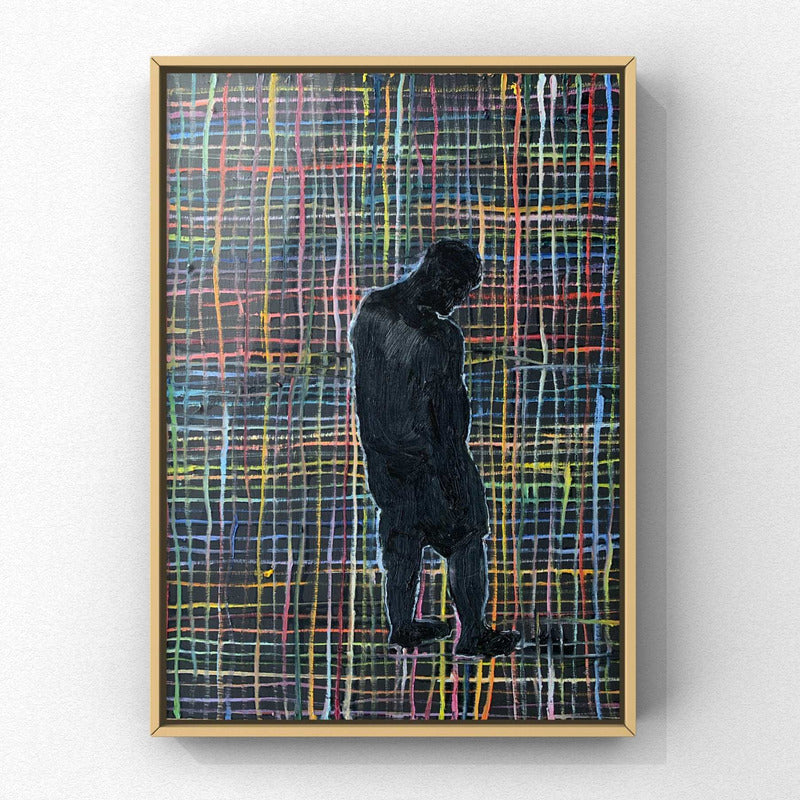 Vida E Imagen - Óleo Y Pigmento Sobre Madera