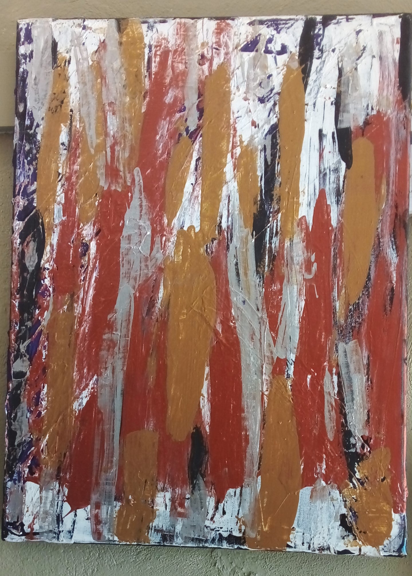 Abstracto en dorado
