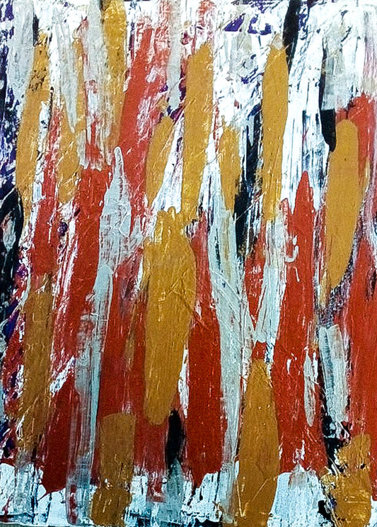Abstracto en dorado