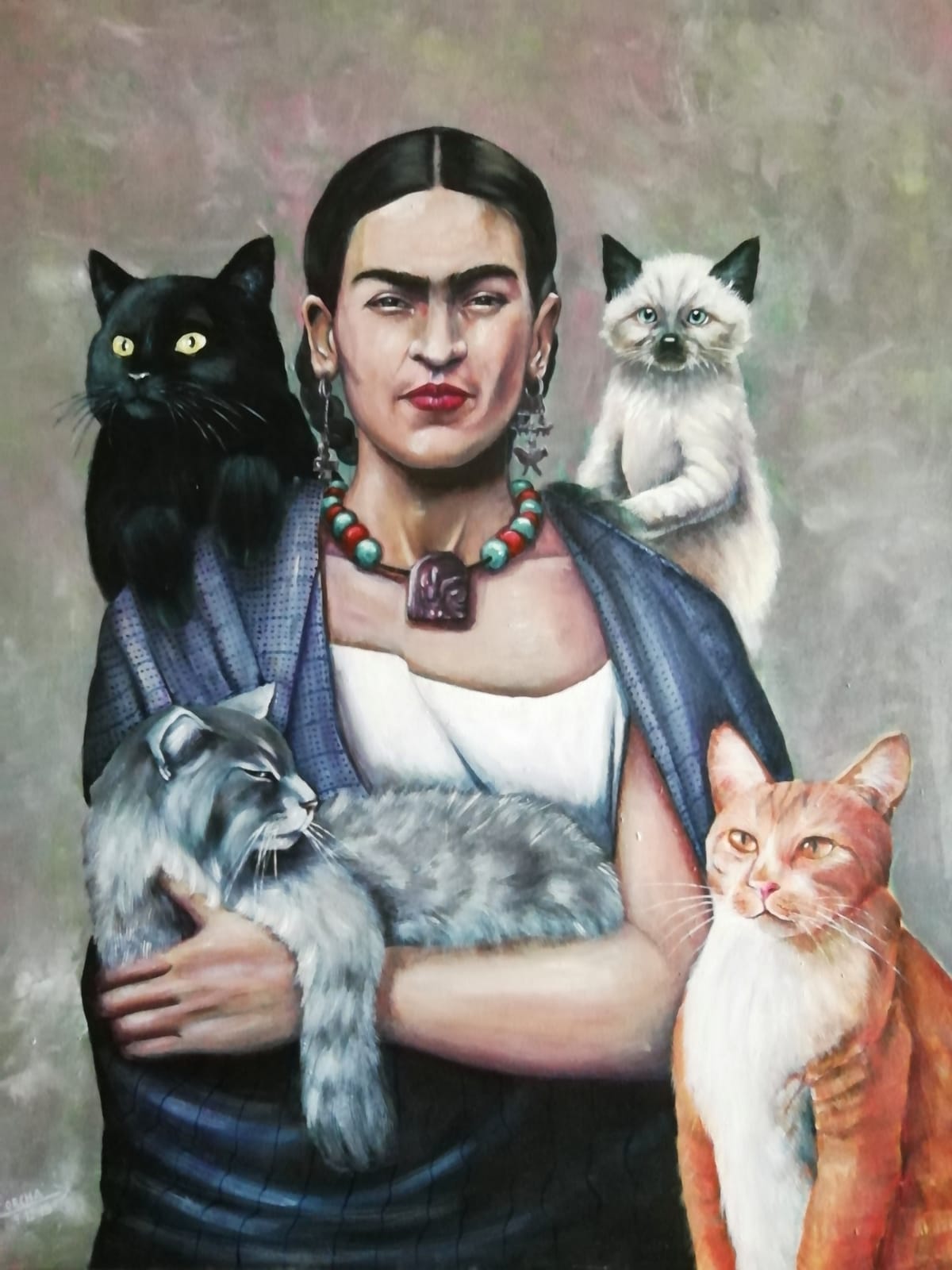 Frida y los felinos