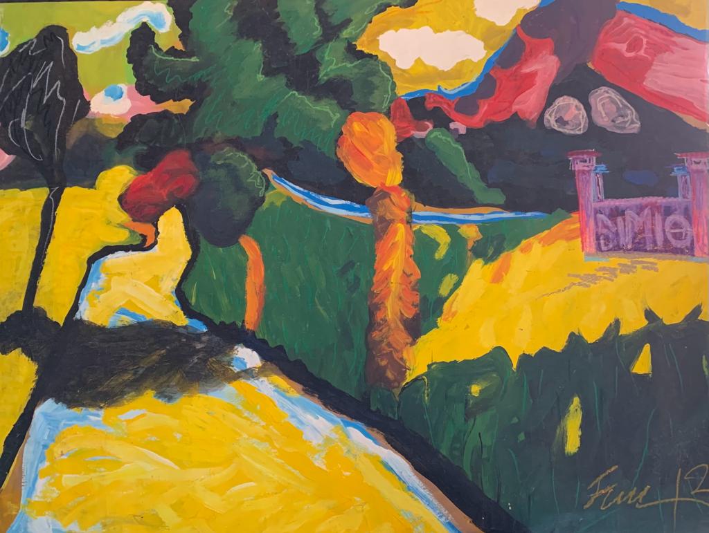 Paisaje cañero reinterpretación