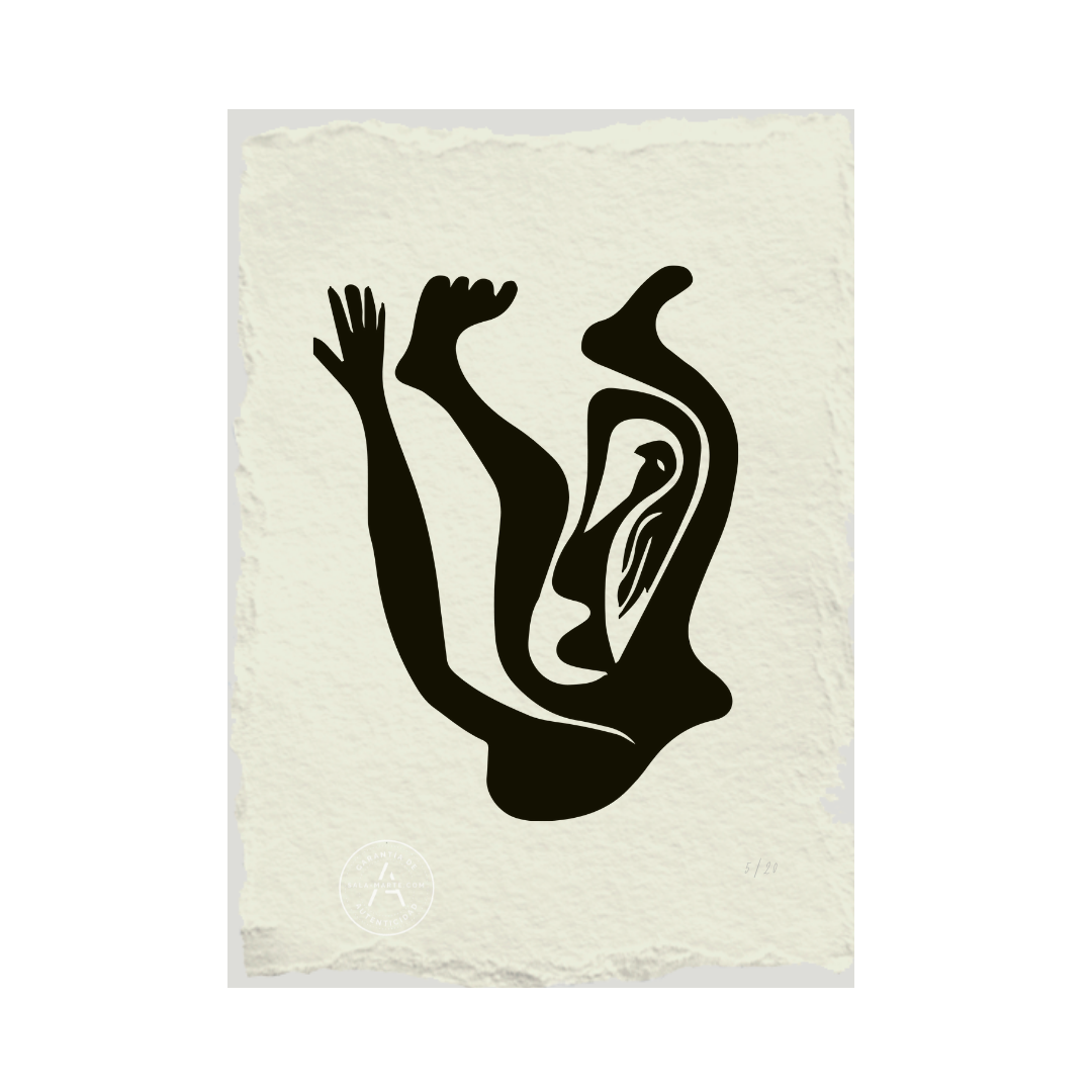 Grabado Female acrobat - Picasso