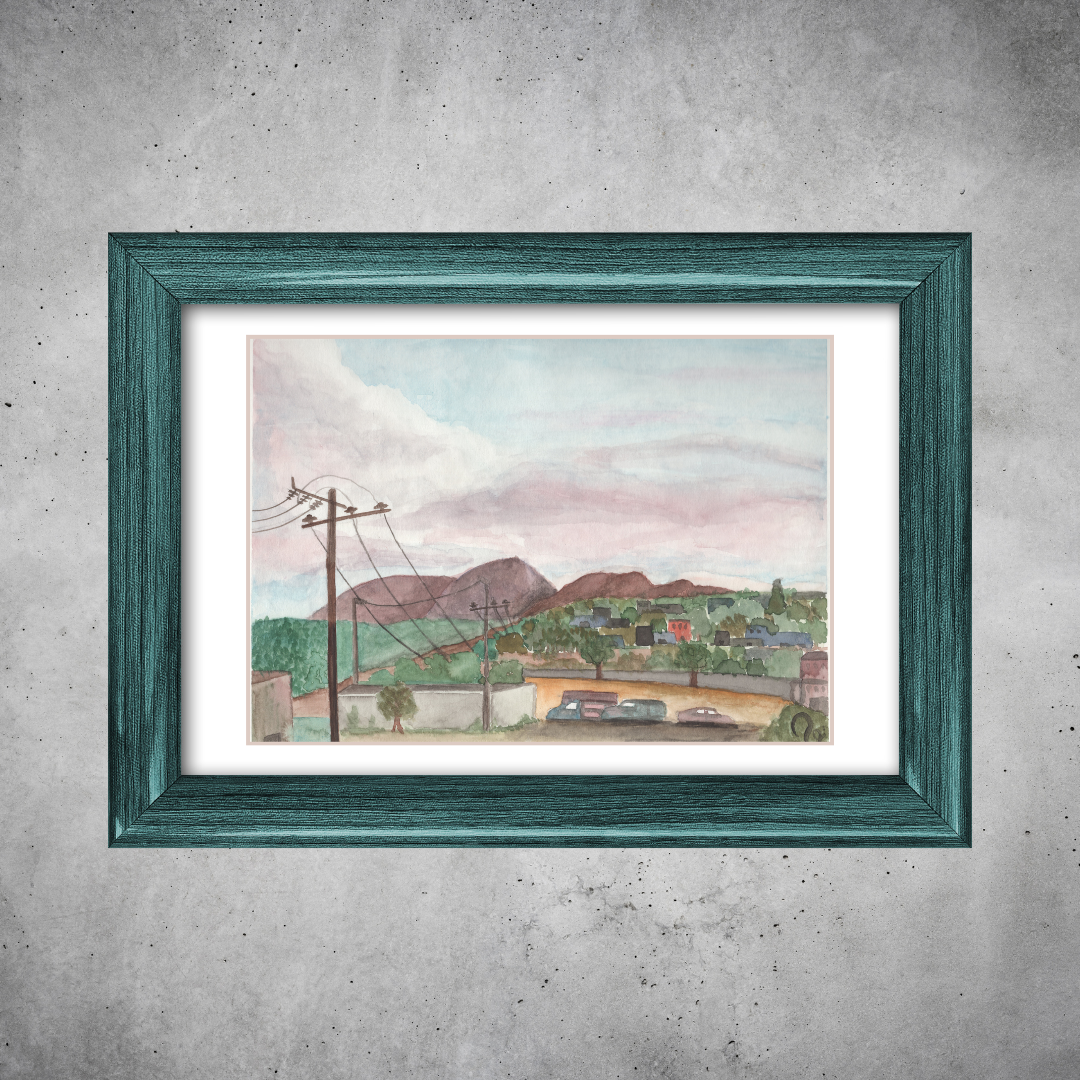 Paisaje Violeta