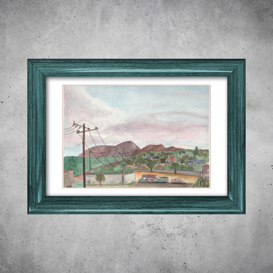 Paisaje Violeta