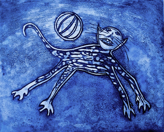 Gato juguetón
