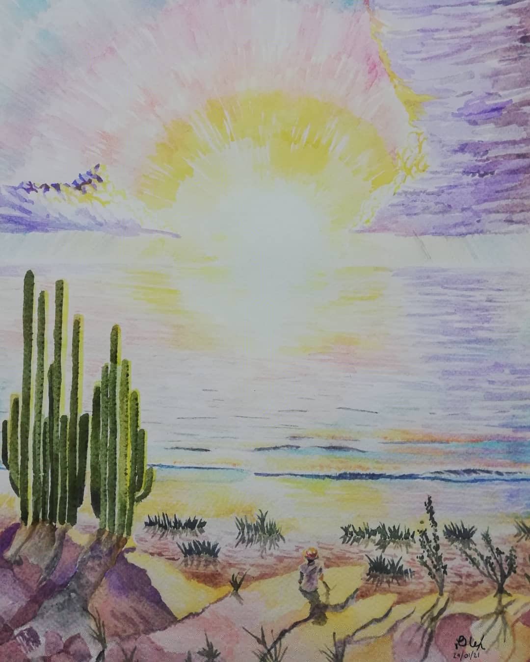 DONDE SE UNEN EL CIELO, EL MAR Y EL DESIERTO