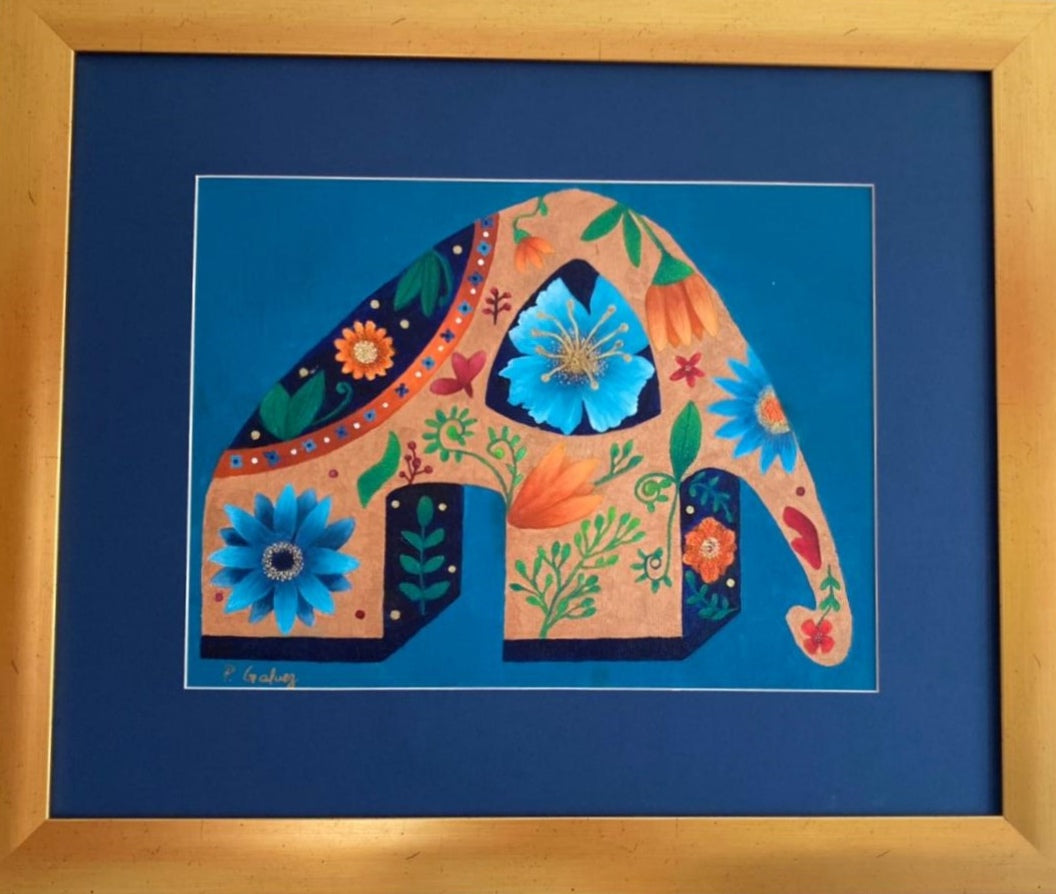 El elefante ocre