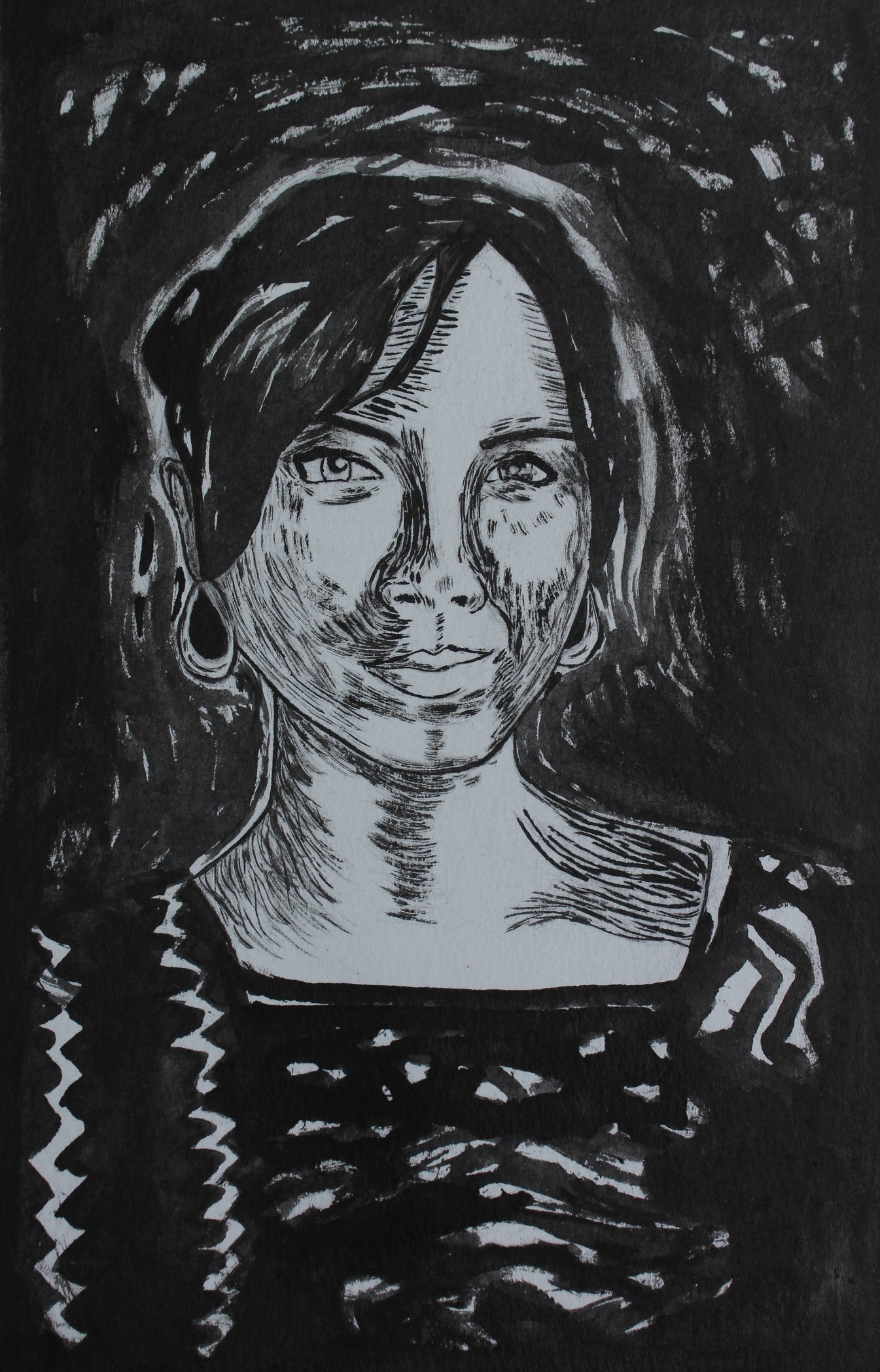 RETRATO DE UNA VIOLINISTA