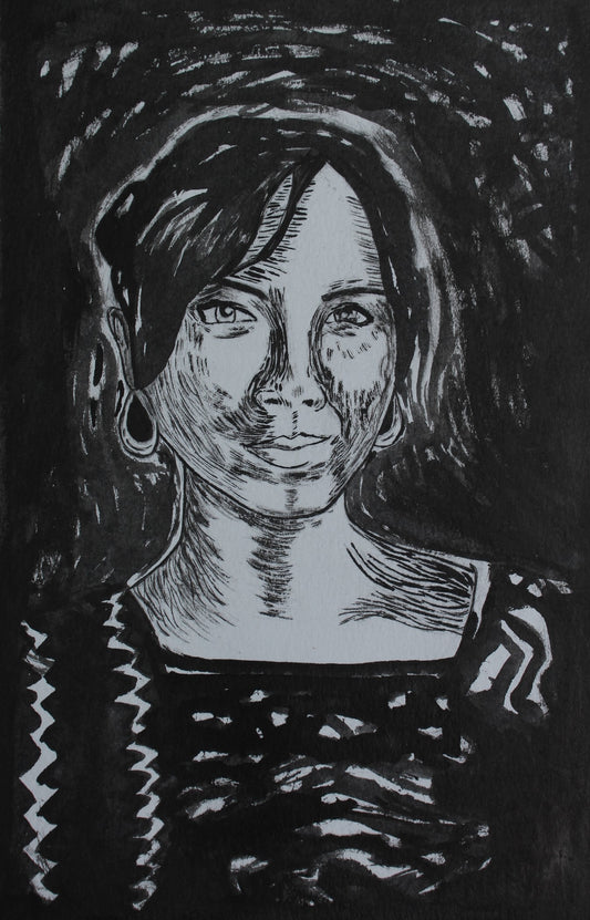 RETRATO DE UNA VIOLINISTA