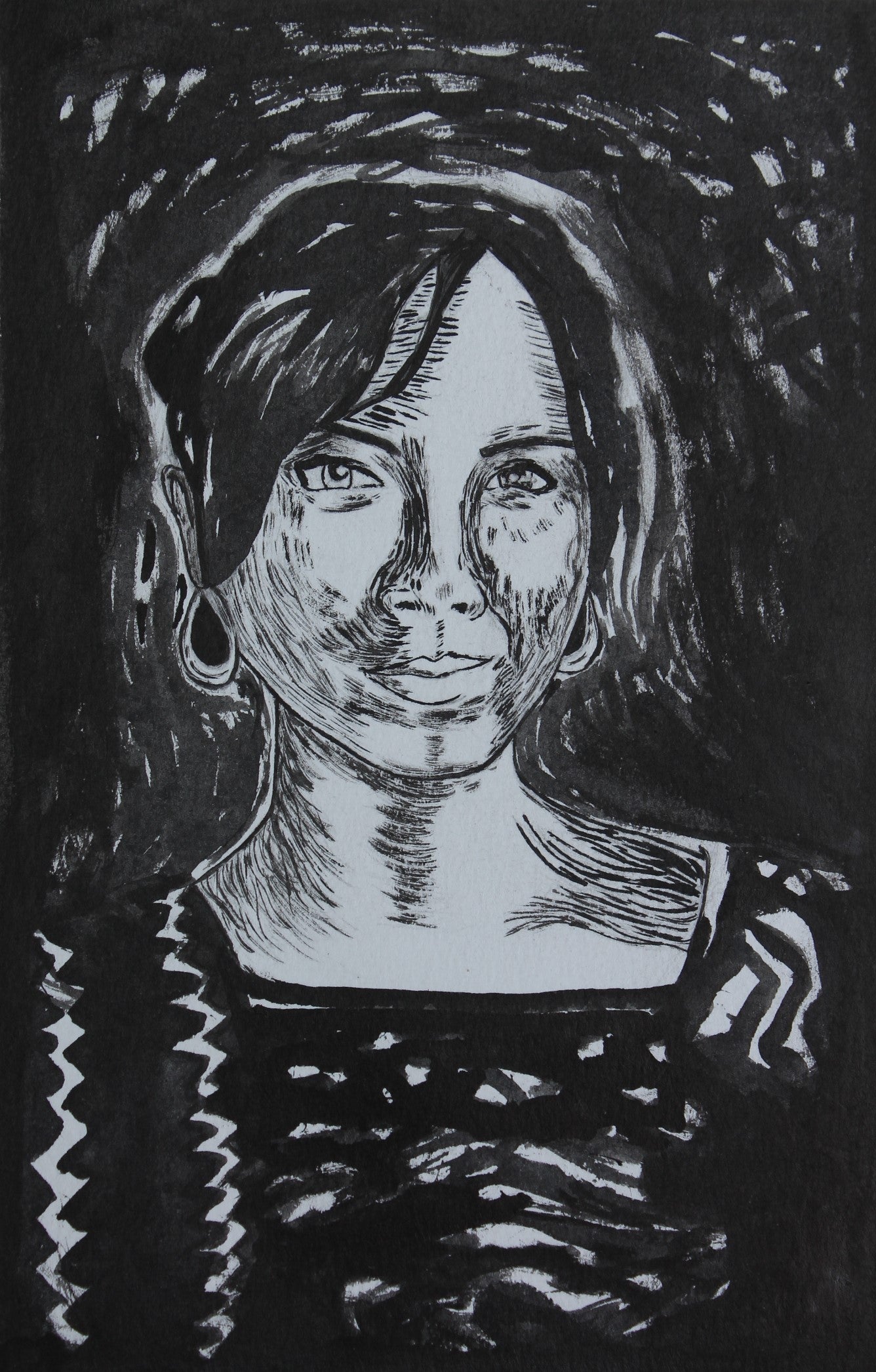 RETRATO DE UNA VIOLINISTA