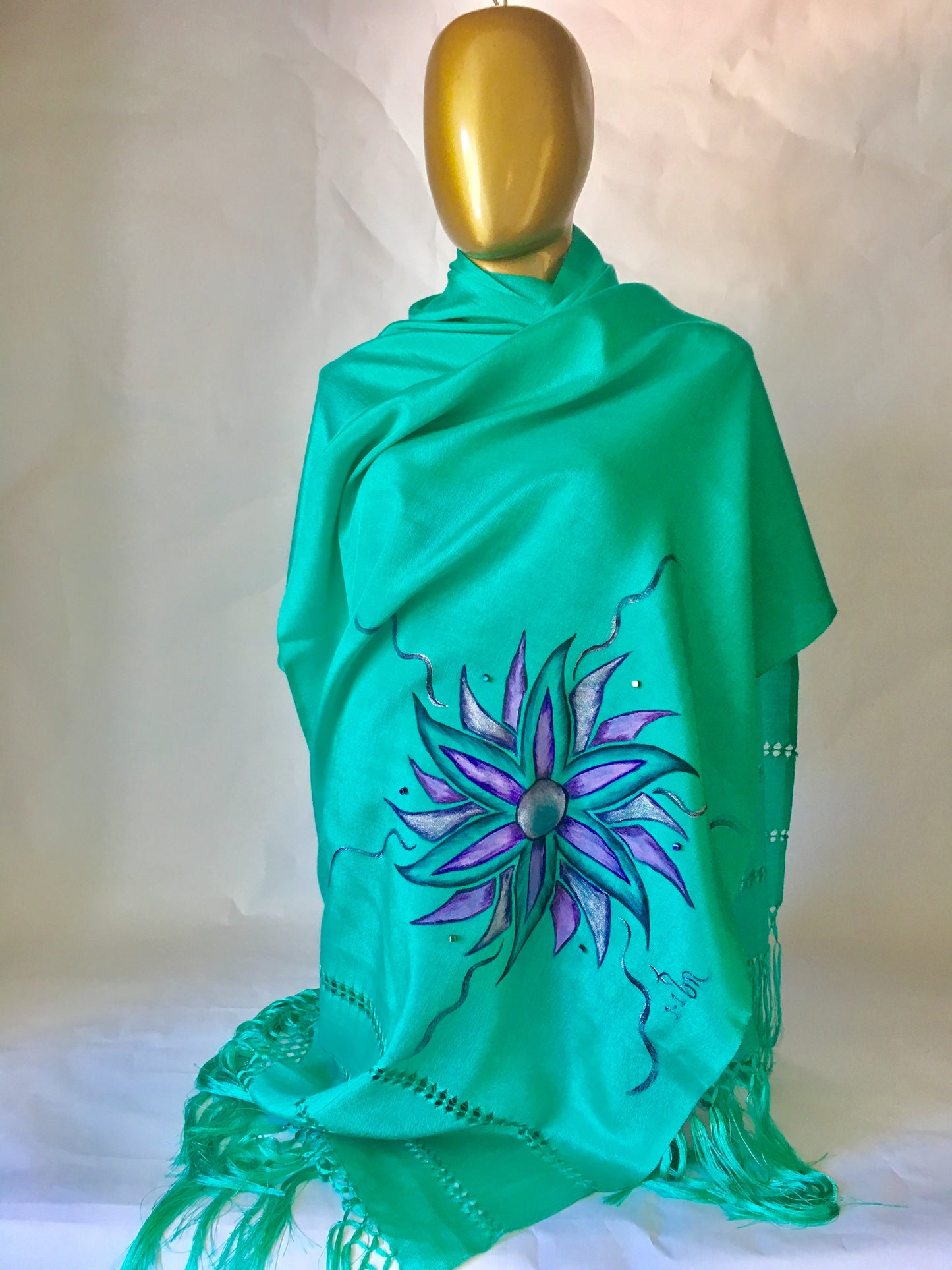 Rebozo Menta