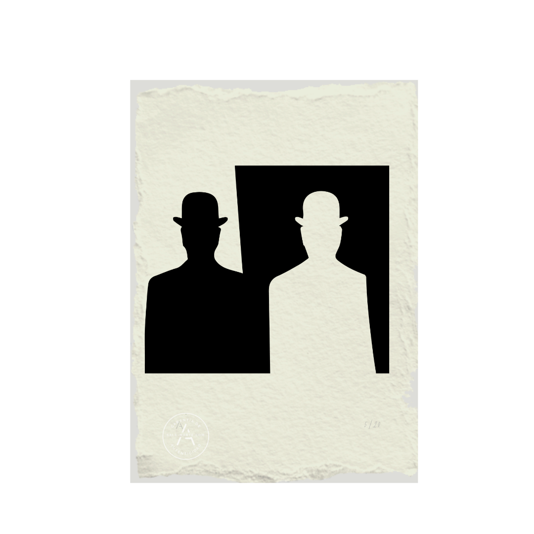 Grabado Decalcomania - René Magritte