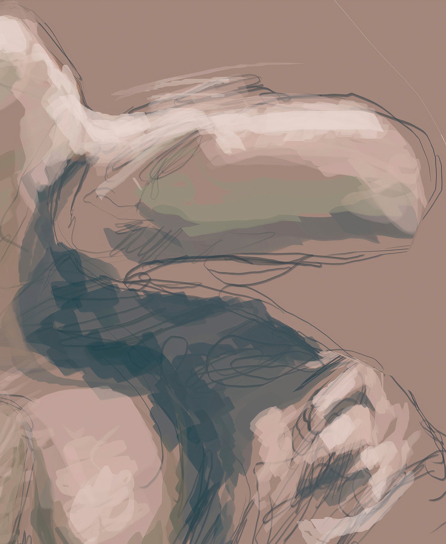 Mujer en café. Estudio 6