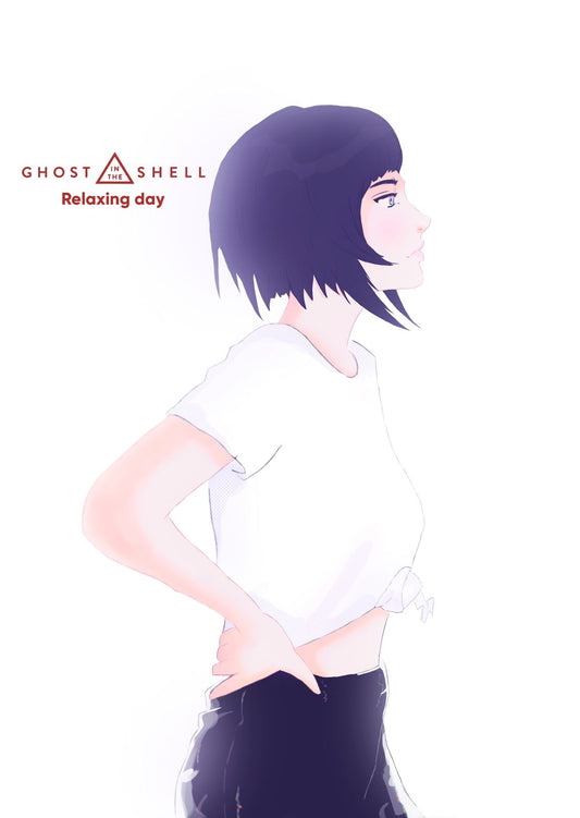 Fan art ghost in the shell : Motoko Kusanagi