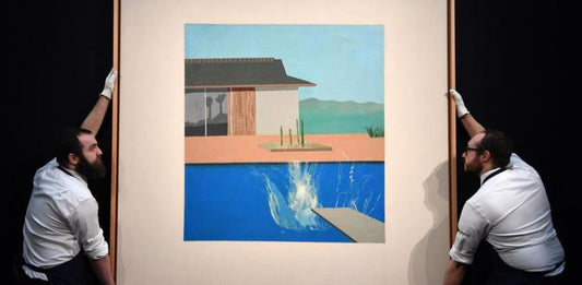 El paisaje pintado por Hockney que podría superar los 30 millones de euros