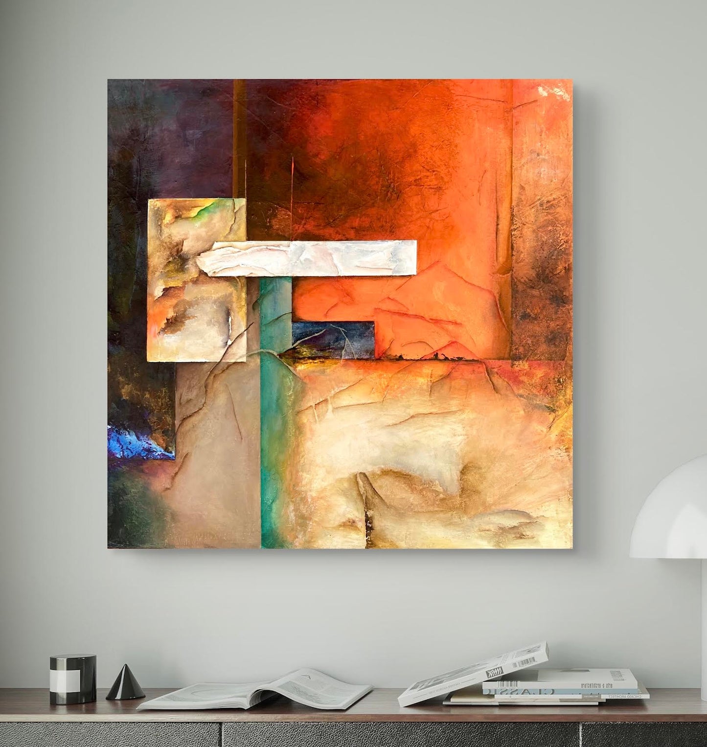 Arte abstracto, Colección: Destellos de luz.  - Integración-
