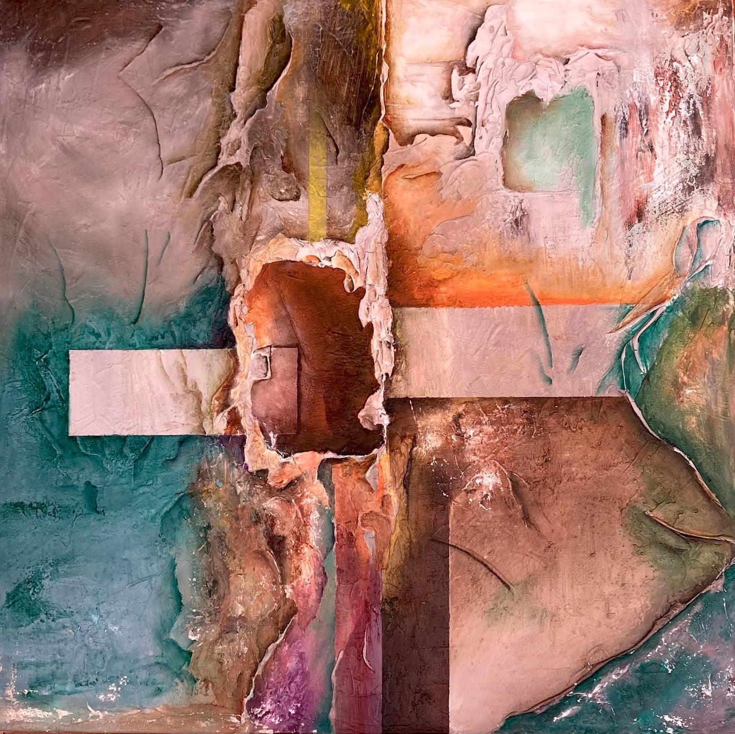 Arte abstracto - Detrás del escenario