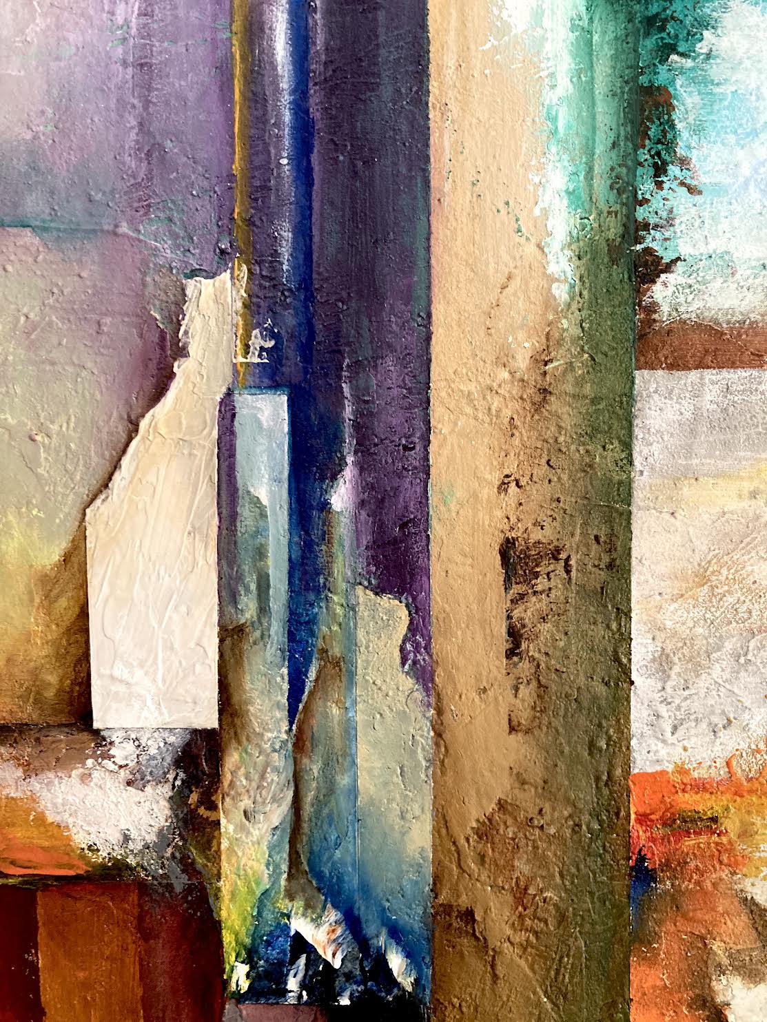 Arte abstracto- Colección Destellos de luz -Intuición-
