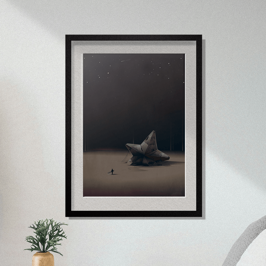 Obra de arte digital – Estrella