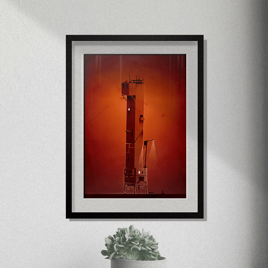 Obra de arte digital – Nómada