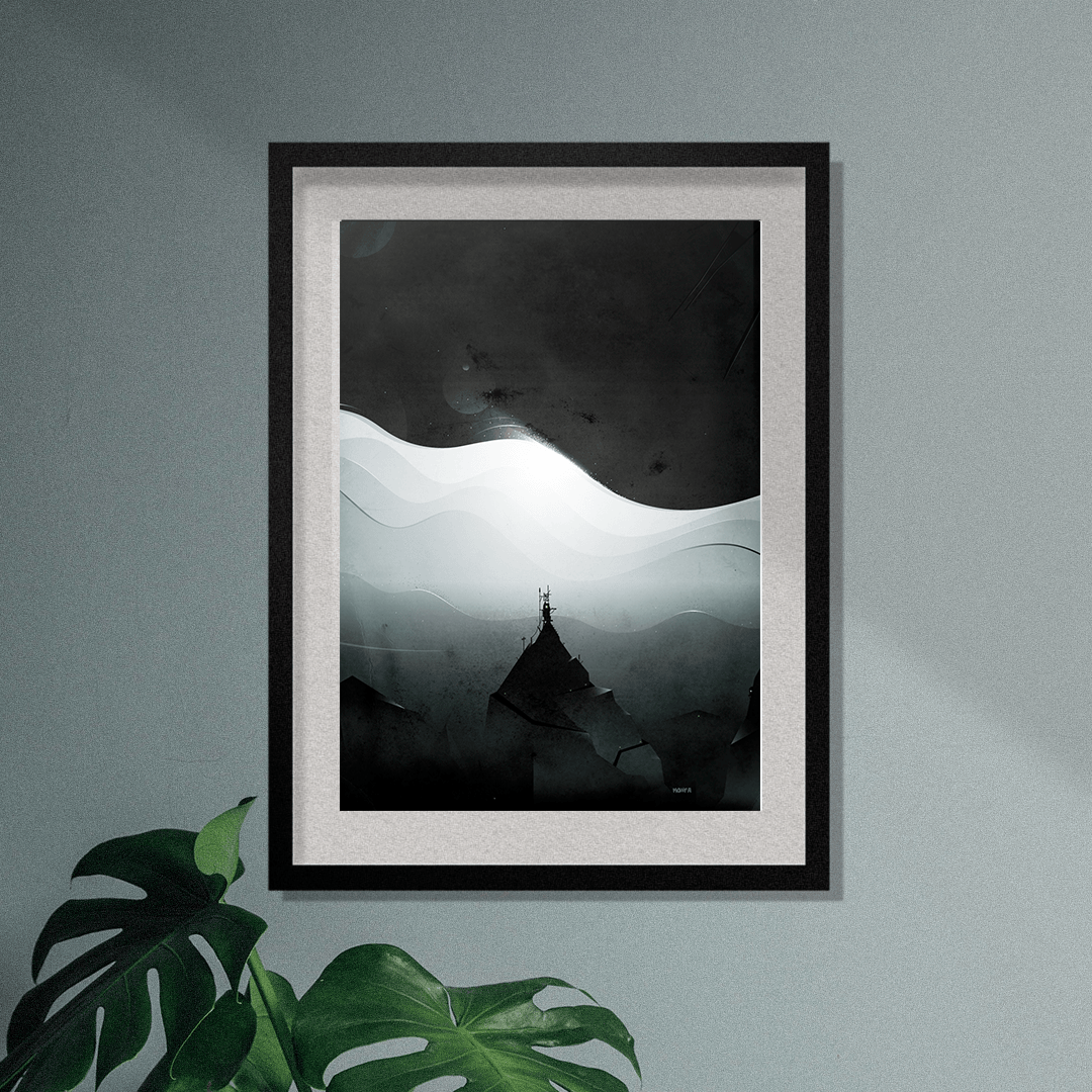Obra de arte digital – Obsidiana