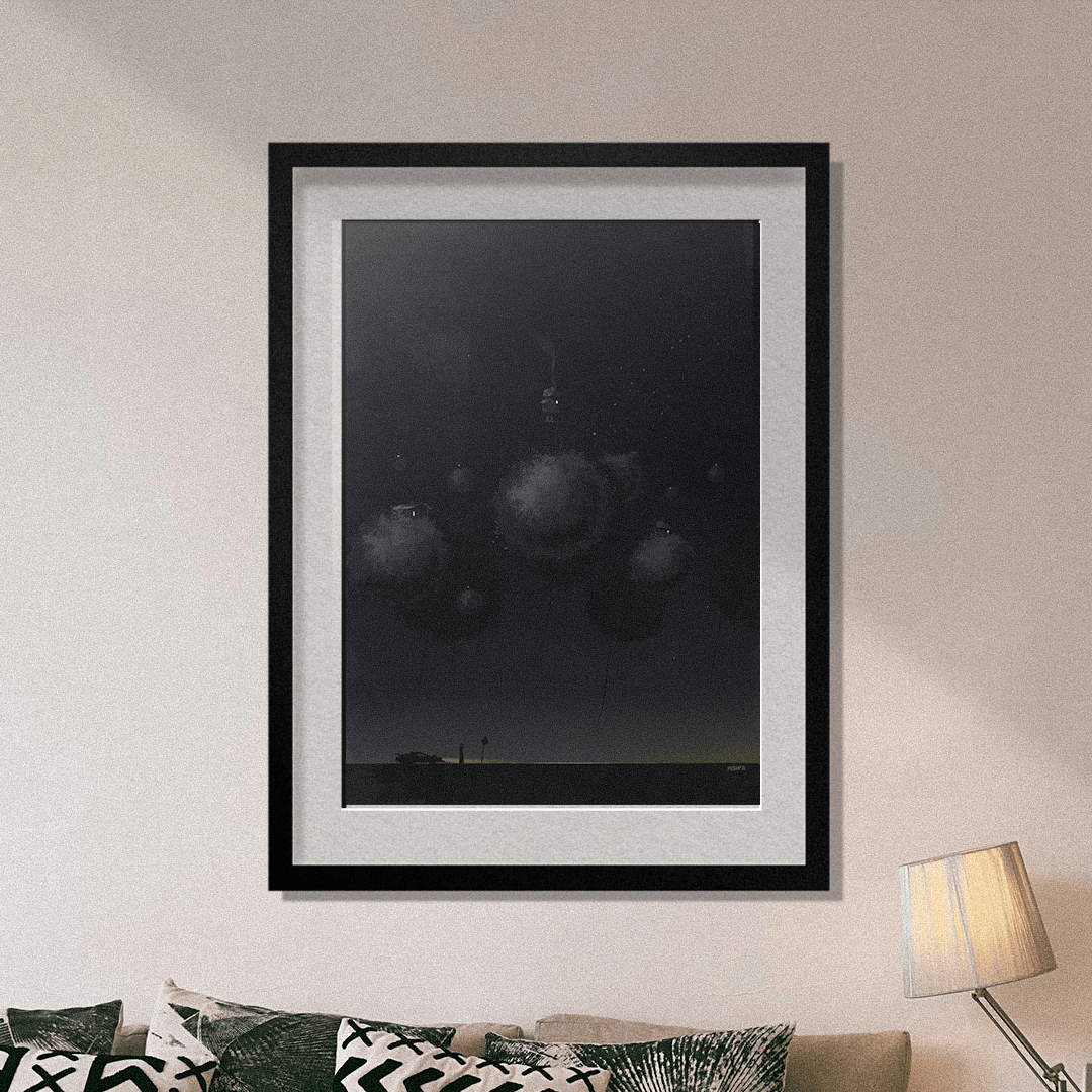 Obra de arte digital – Parcelas