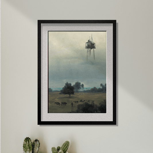 Obra de arte digital – La Cabaña. Recuerdos 1