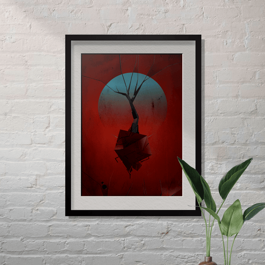 Obra de arte digital – Sobrevivir
