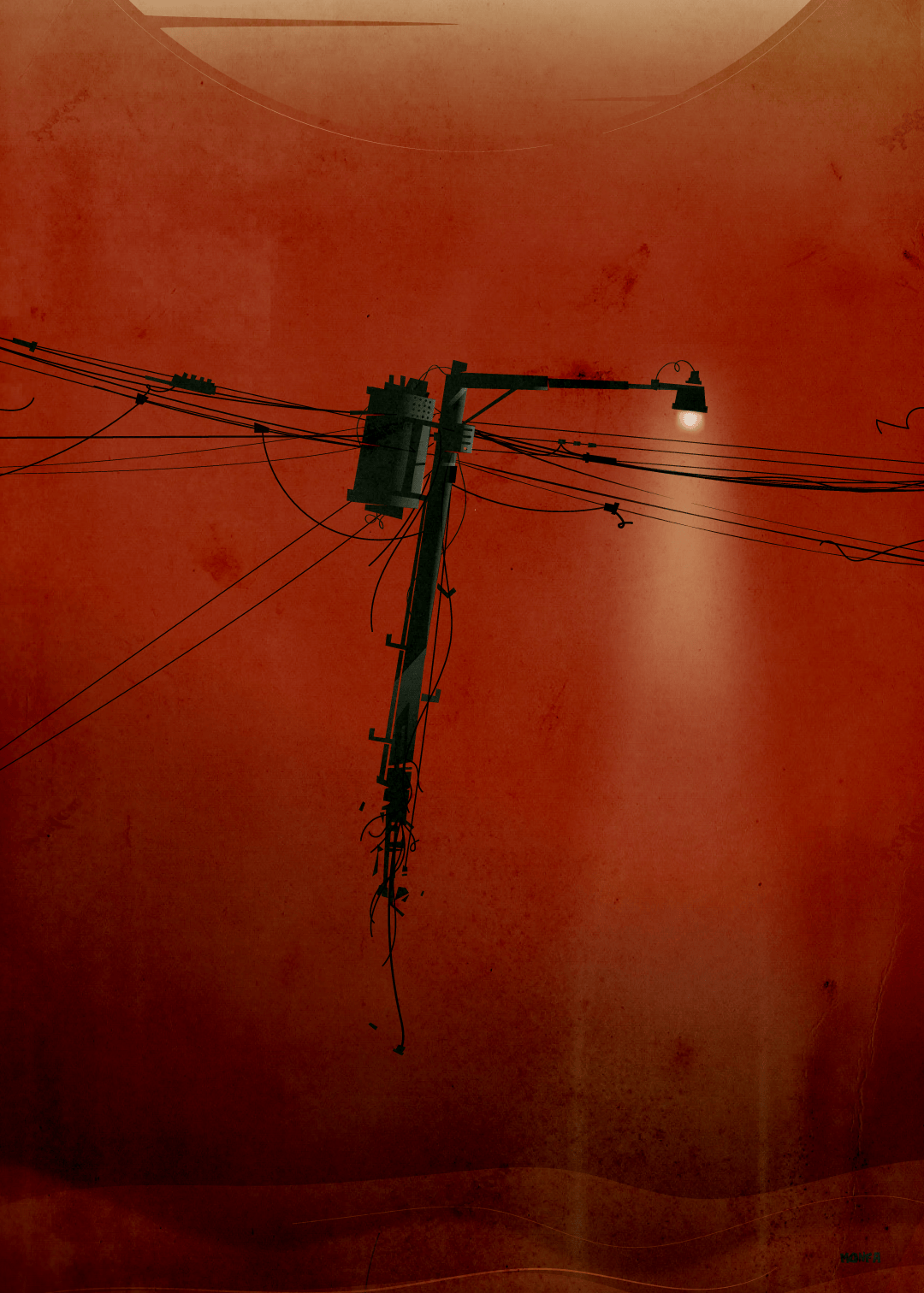 Obra de arte digital – Luz