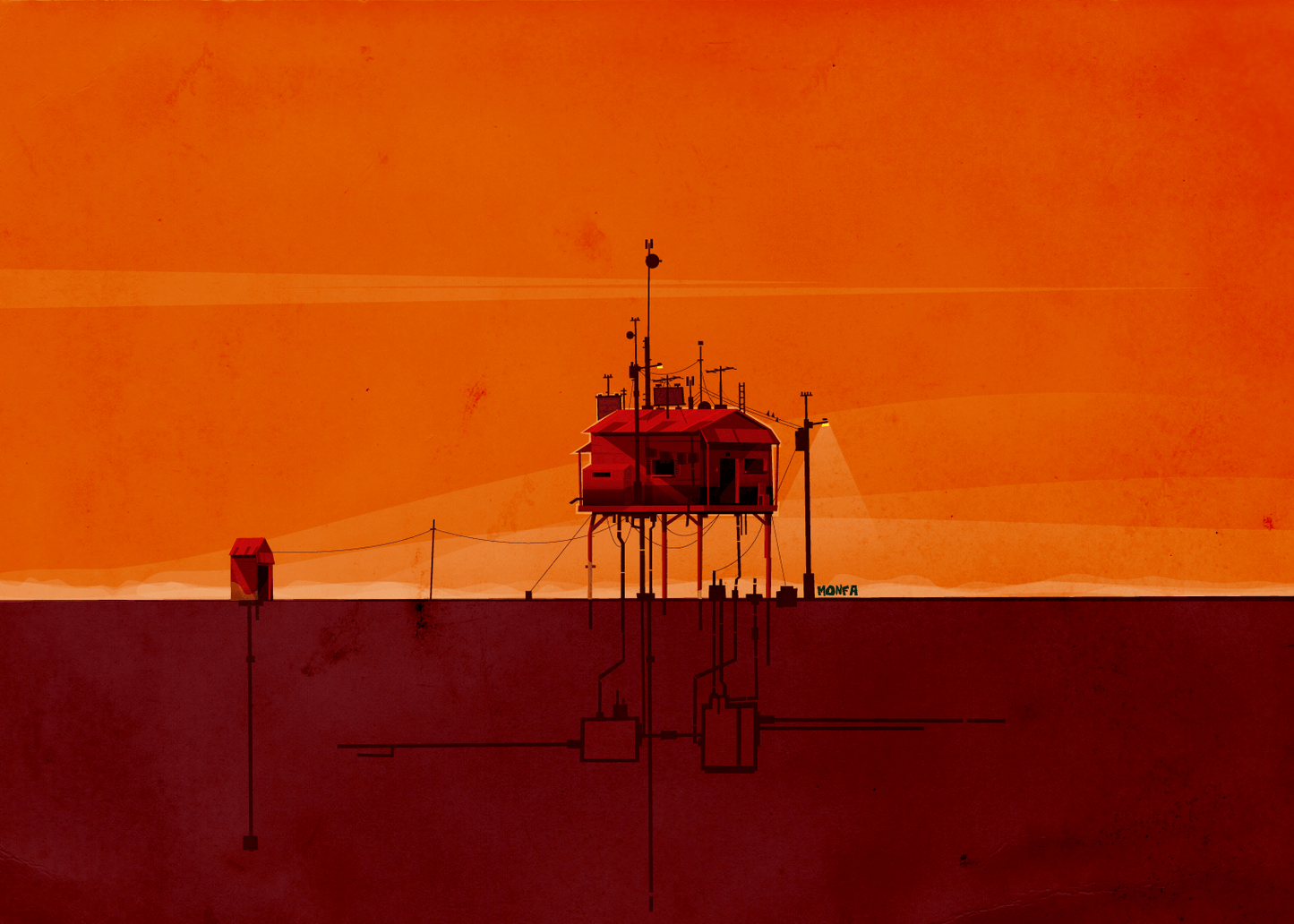 Obra de arte digital – Nostalgia